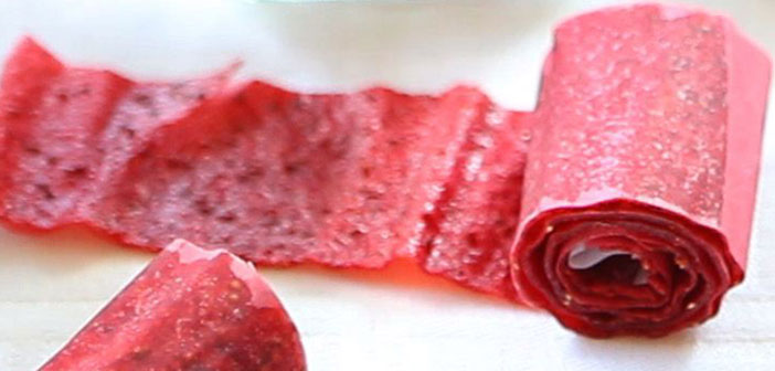 Apple Berry Fruit Leather