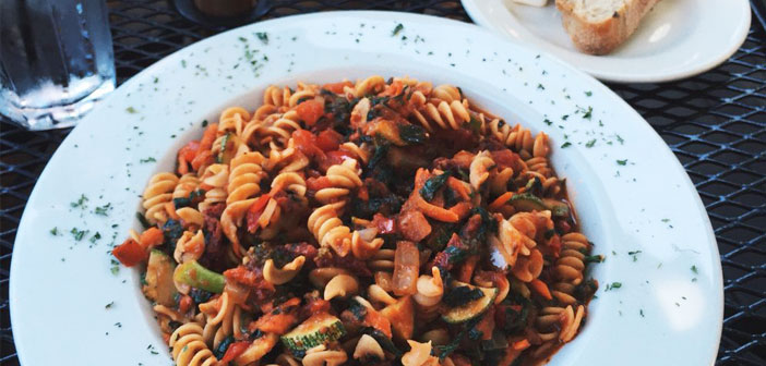 Penne with Spring Vegetables