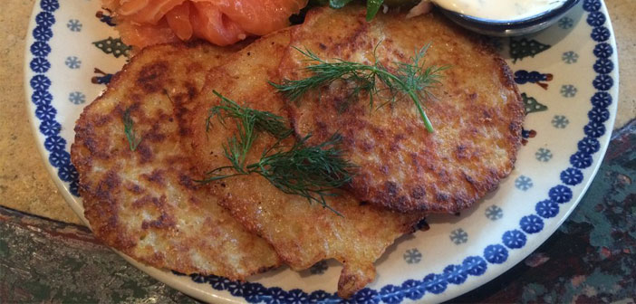 Potato and Parsnip Latkes