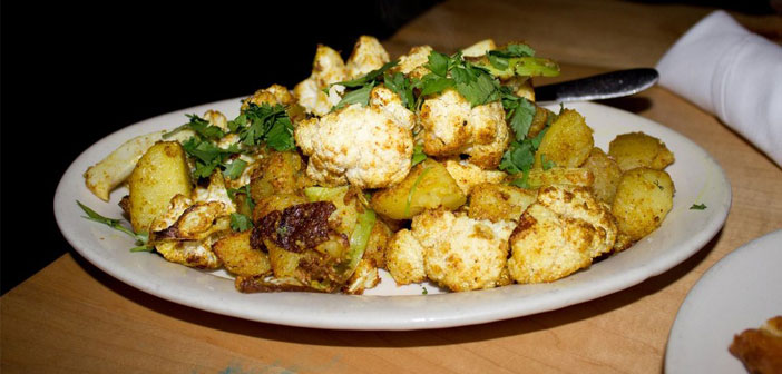 Curried Cauliflower and Potatoes