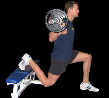 Barbell One Leg Squats – Quadriceps Exercise Guide