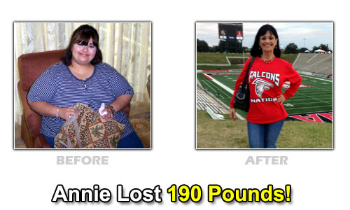 Weight Loss Stories – Annie Lost 190 Pounds in 24 Months