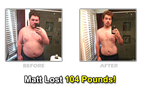 Weight Loss Stories – Matt King Lost 104 Pounds and 11 Inches