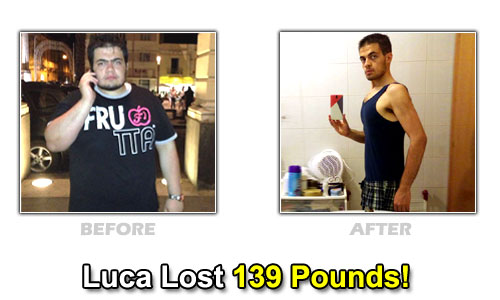 Weight Loss Stories – Luca Lost 139 Pounds and 14 Sizes