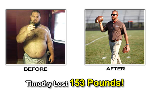 Weight Loss Stories – Timothy Lost 153 Pounds and 20 Inches