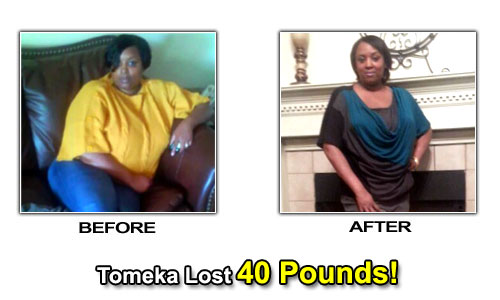 Weight Loss Stories – Tomeka Lost 40 Pounds in 7 Months