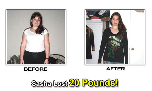 Weight Loss Stories – Sasha Lost 20 Pounds