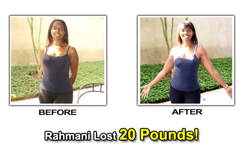 Weight Loss Stories – Rahmani Lost 20 Pounds and 4 Inches