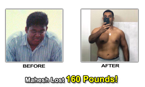 Weight Loss Stories – Mahesh Lost 160 Pounds in 12 Months