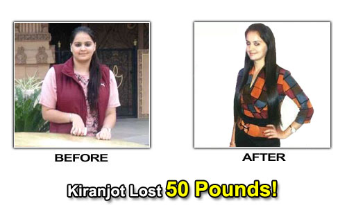 Weight Loss Stories – Kiranjot Lost 50 Pounds and 7 Inches