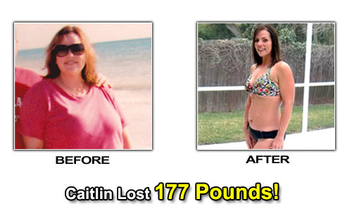 Weight Loss Stories – Caitlin Lost 177 Pounds and 21 Inches