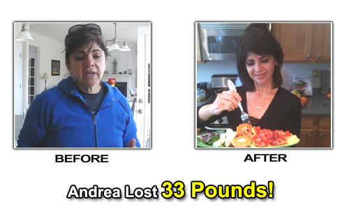 Weight Loss Stories – Andrea Lost 33 Pounds in 6 Months