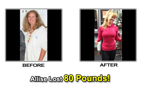 Weight Loss Stories – Allise Lost 80 Pounds and 14 Inches