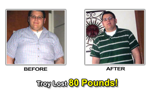 Weight Loss Stories – Troy Lost 80 Pounds in 8 Months