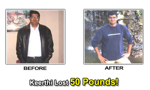 Weight Loss Stories – Keerthi Lost 50 Pounds and 5 Inches