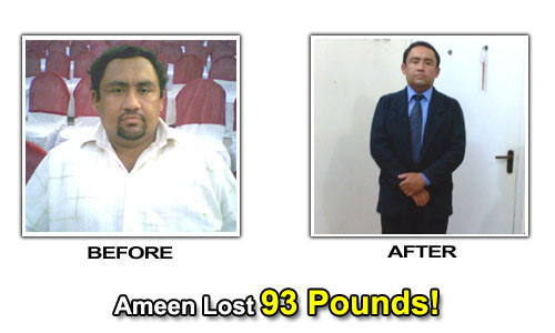 Weight Loss Stories – Ameen Lost 93 Pounds in 14 Months