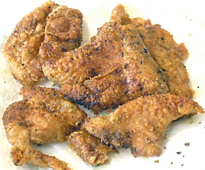 CHICKEN CRACKLINGS