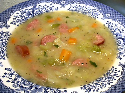 CABBAGE & SAUSAGE SOUP