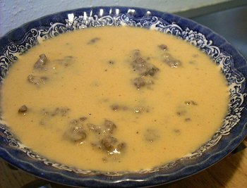 CREAMY NACHO SOUP