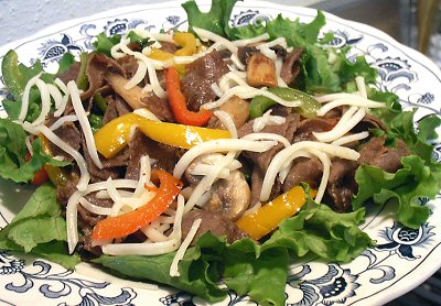 PHILLY CHEESESTEAK SALAD