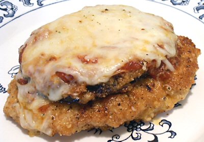 EGGPLANT AND CHICKEN PARMESAN