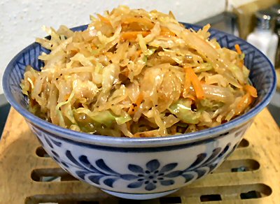 SPICY ASIAN CABBAGE