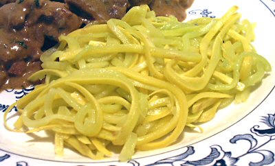 YELLOW SQUASH PASTA