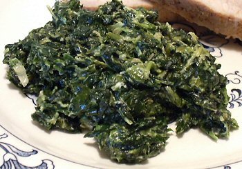 CREAMED SPINACH