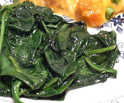 SAUT蒃D FRESH SPINACH