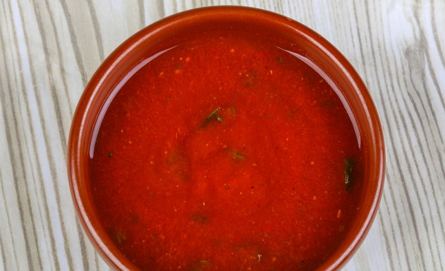 Choose marinara sauce to cut calorie intake