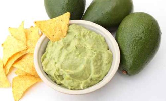 Cut calories when making guacamole