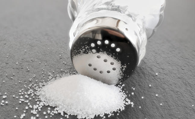 Reduce sodium intake and water weight gain