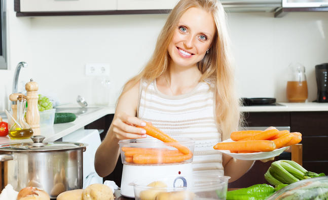 Use a steamer to help you lose weight