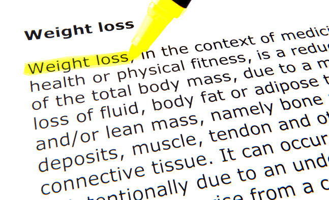 Lose weight by gaining knowledge