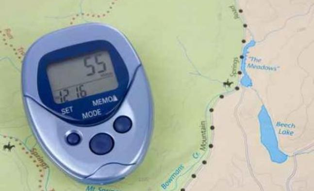 A pedometer can help you lose weight