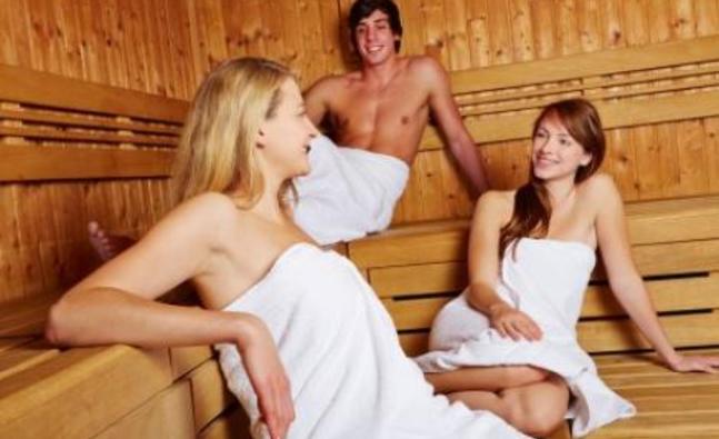 Burn more calories at a sauna