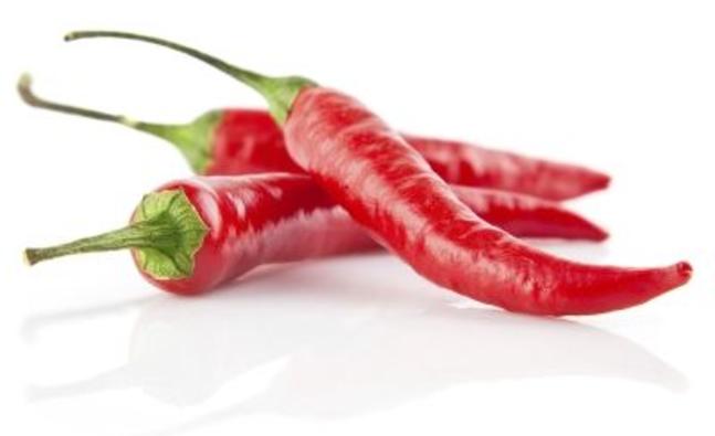 Hot red peppers work like magic!