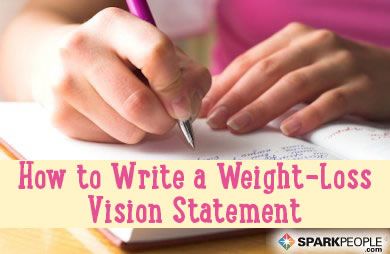 Write Your Vision Statement for Weight Loss