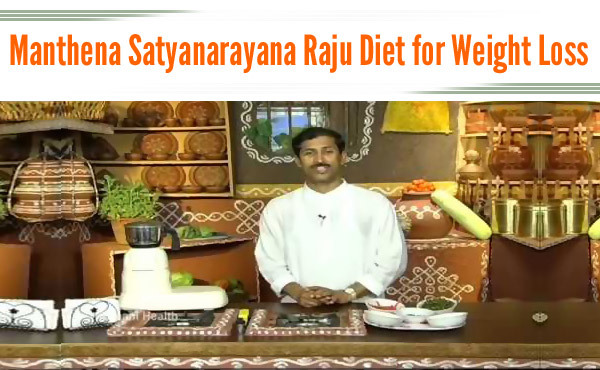 Manthena Satyanarayana Raju’s Diet Tips For Weight Loss