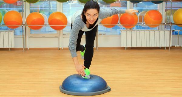 Lose weight and get flat abs with a BOSU ball